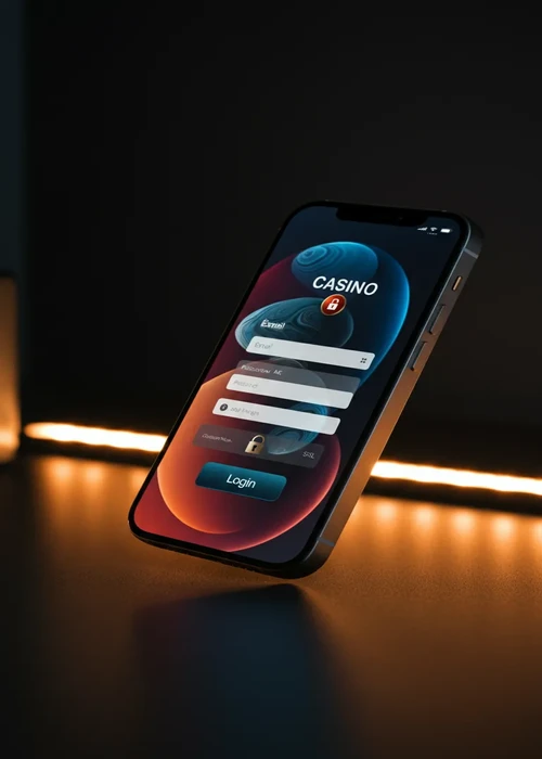 Écran de connexion Instant Casino protégé par cryptage SSL